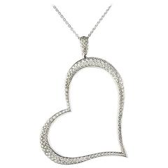 Piaget Diamond Heart Pendant