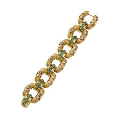Jean Schlumberger by Tiffany & Co. Cooper Bracelet in Yellow Gold and Platinum