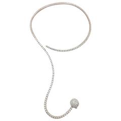 Stefan Hafner 11.93 Carats Diamonds Gold Collar Necklace Bracelet