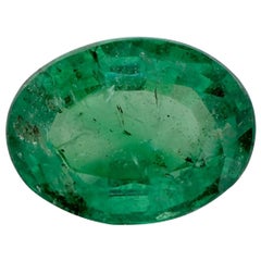 2.91 Ct Emerald Oval Loose Gemstone (pierre précieuse en vrac)