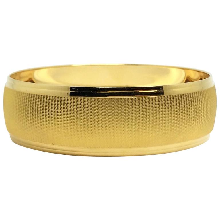 18K Stainless Steel Beehive Solid Gold Bangle Bracelet For Women High  Quality, Minimalist Design In Gold Color From Beauty_li, $1,028.19 |  DHgate.Com