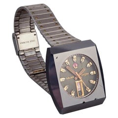 Retro Rado Diastar, Swiss. Men's wristwatch. 1970s/80s.