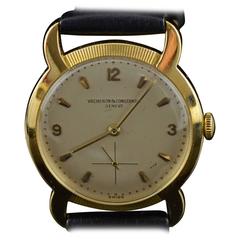 Vintage Vacheron Constantin Yellow Gold Wristwatch