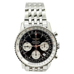 Breitling Navitimer A23322 42mm Black Dial Stainless Steel