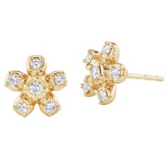 Studio Mullins Daisy Diamond Earrings