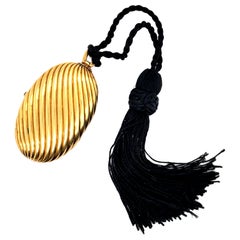 Borsellino vintage Bvlgari in oro giallo 18 carati