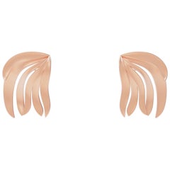 Matisse´s Sirene Earrings 18k Rose Gold, Larissa Moraes Jewelry