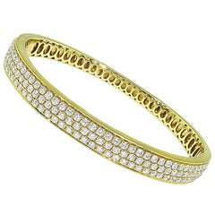 Bracelet en or avec 3.49ct de diamant