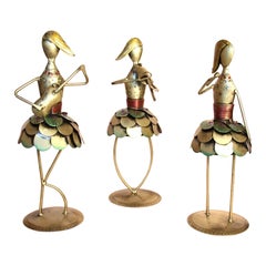 Used Iron Guitar Doll Set Of 3