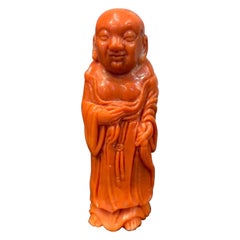 Buddha Carved momo coral 