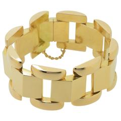 18K Yellow Gold 1960s Bracelet