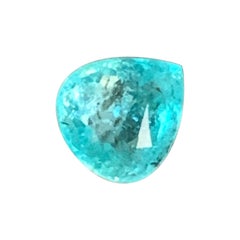 Certified Fine Grade Natural Eye Catching Blue Paraiba Tourmaline 0.69 Cts