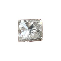 GIA 1.00 Carat Princess Cut Natural Loose Diamond