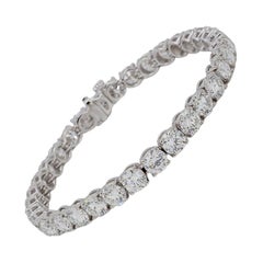 Diamante rotondo taglio brillante certificato GIA da 23 carati in platino