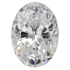 MEGHNA JEWELS Diamante ovalado de 2,01 quilates certificado por el GIA