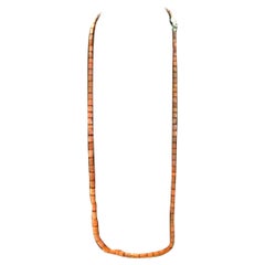 Collana di corallo mediterraneo cerasuolo antica italiana metà ottocento