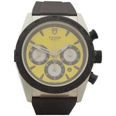 Used Tudor Stainless Steel Fastrider chronograph ducati Automatic Wristwatch