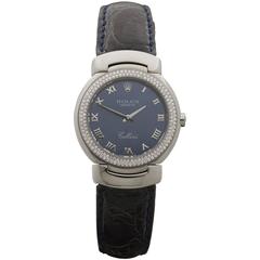 Rolex Ladies White Gold Cellini Bezel Quartz Wristwatch