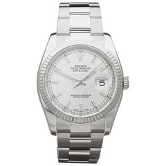 Rolex Stainless Steel Datejust Automatic Wristwatch