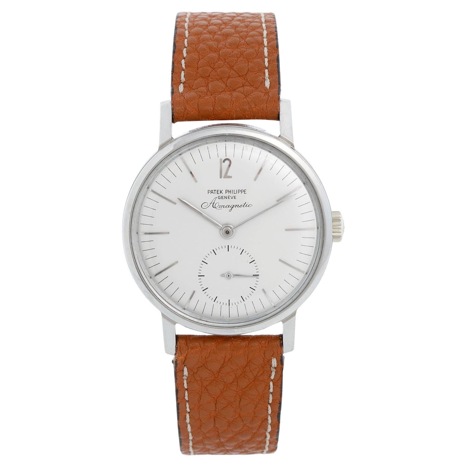 Patek Philippe & Co. Stainless Steel Ref 3417 ' Amagnetic ' Watch