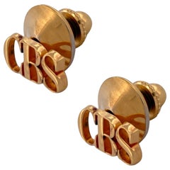 Collector item Tiffany and Co CBS Network Tie Pin Set Memorabilia vermeil
