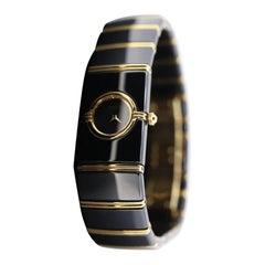 RADO 18k High Tech Ceramic and Stainless Steel Watch. RADO DiaStar Bracelet