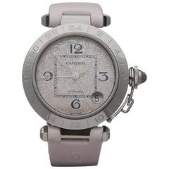 Cartier Pasha de Cartier limited pink mother of pearl dial ladies 2377 watch