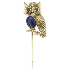 Owl Tie Pin 5