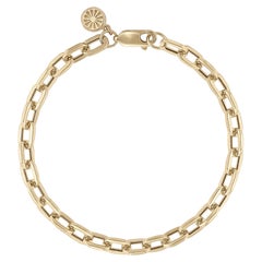 EMBLM Chain Link Bracelet – 14k Yellow Gold Chain