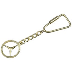 Mercedes Benz Gold Key Ring