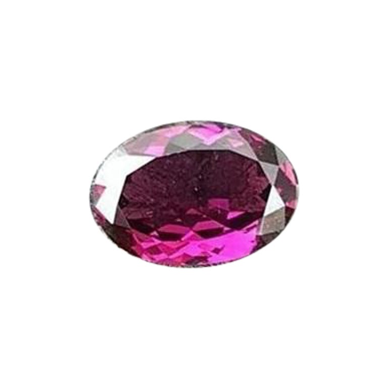 Grenat royal naturel à pierre taillée pourpre du Mozambique