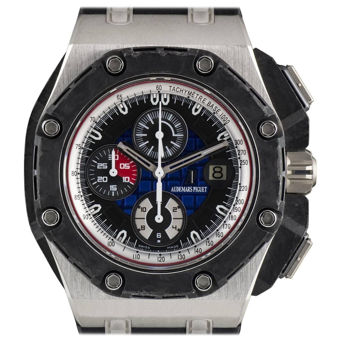 Audemars Piguet Platinum Royal Oak Offshore Grand Prix Wristwatch 