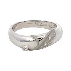 Carrera Y Carrera Blattband aus 18 Karat Weißgold mit Diamanten