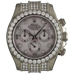 Rolex Gold Diamond Daytona Chronograph Automatic Wristwatch 1