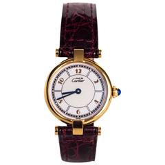 Cartier Vermeil Must De Cartier Wristwatch 