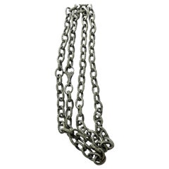 Diamantkette Gliederhalskette 36 Zoll 925 Sterlingsilber Kette mit Diamanten