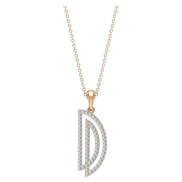 Elli Collana da Donna In Oro Giallo 14K con Ossido di Zirconio Bianco Elli Collana da Donna In Oro Giallo 14K con Ossido di Zirconio Bianco
