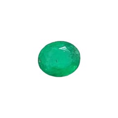 Sandawana Emerald Oval Shape 1.10Cts Certified Natural Emerald