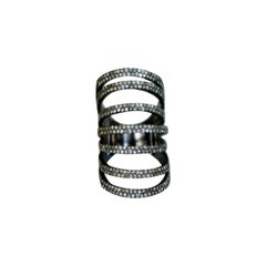 Bague de créateur en argent 925 avec diamant naturel, bague fantaisie