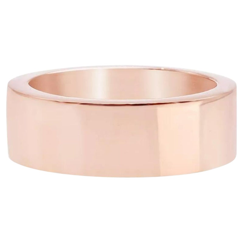 14k Massiv Rose Gold Verlobungsring