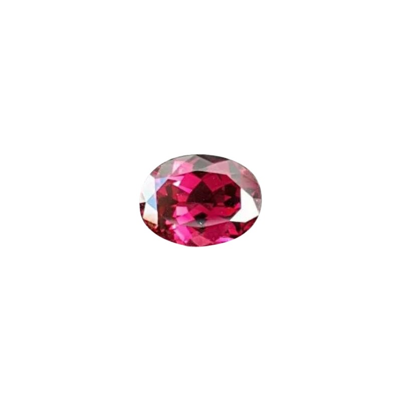 Garnet violet 5,45 carats de pierre taillée au Mozambique
