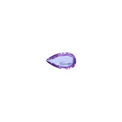 Spinelle rose du Mozambique 1,12 carat, pierre naturelle en forme de poire