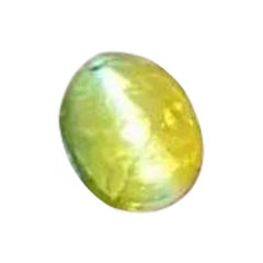 Chrysoberyl yeux de chat 0,97 carat Cabochon naturel certifié IGI