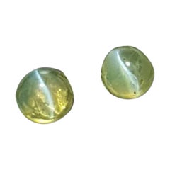 Chrysoberyl Cats Eye Natural Cabochon IGI Certified Stone