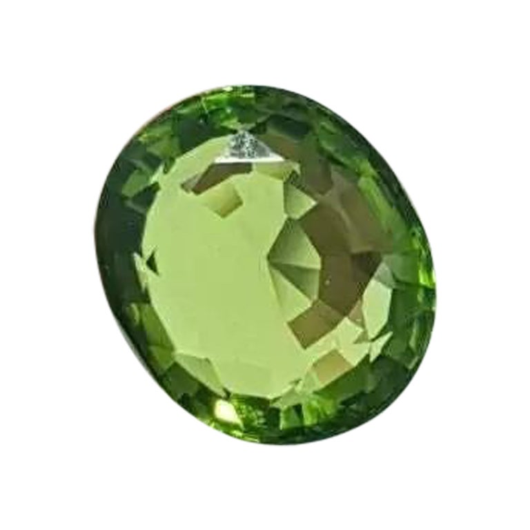 Burma Peridot 8.70Cts Cut Stone Natural Green Vintage