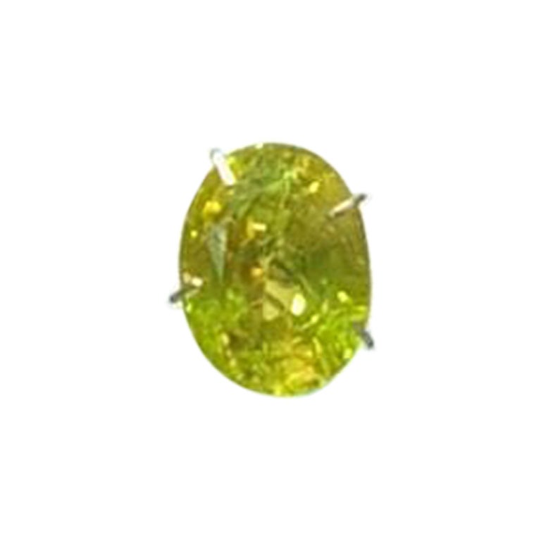 Chrysoberyl Cut Stone Natural IGI Certified Rare Color