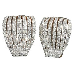 Natural Diamond Stud Earring for Women 14K Solid Gold