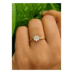 Natural Diamond Engagement Ring for Women