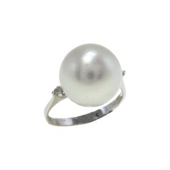 Luise Large Pearl Ring