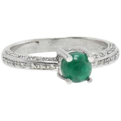 Luise Emerald Diamonds Gold Ring 3